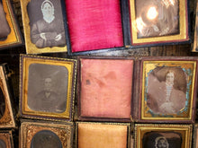 Load image into Gallery viewer, Huge Lot of Mostly Cased Photos Ambrotypes Daguerreotypes Tintype - Free US Shipping