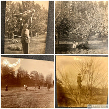 Load image into Gallery viewer, Two Great Antique Albums, 122 Total Snapshot Photos incl Dog, Cat, Baseball?