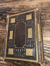 Load image into Gallery viewer, Big Leather Album 101 Antique Photos New York Pennsylvania 1860s 1870s 1880s IDs