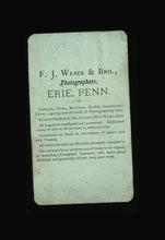 Load image into Gallery viewer, CDV Photo of Civil War Soldiers & Sailors Monument Statue in Erie Pennsylvania