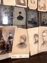 Load image into Gallery viewer, Lot Cabinet Card CDV Tintype Photos Varian Family New York NY Bogardus Fredricks