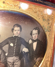 Load image into Gallery viewer, Large Daguerreotype Of Family Group Photo North Carolina 1800s Rare Old Seals