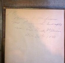 Load image into Gallery viewer, Empty Antique Vintage Leather Photo Album for CDV Cabinet Cards Tintypes 9A