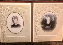 Load image into Gallery viewer, Photo Album Loaded Full w 48 Cabinet Cards & CDVs Tintype 1800s