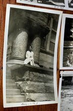 Load image into Gallery viewer, Lot of SIX 8x5 Photos Flapper Women Girl on Farm Man with Car Los Angeles 1920s