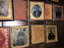 Load image into Gallery viewer, lot of photos virginia family ambrotypes tintypes 1860s 1850s harding wells