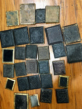 Load image into Gallery viewer, Big Lot of Antique 1800s Tintype Daguerreotype Ambrotype Photos