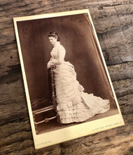 Load image into Gallery viewer, RARE Photo Beautiful Countess of Dudley by Royal Photographer Melhuish 1800s