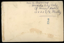 Load image into Gallery viewer, Nevada City Girl Katherine Mooney Died Young Cabinet Card + Memorial 1890s Photo