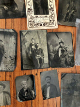 Load image into Gallery viewer, Big Lot of 39 Tintypes Antique Photos