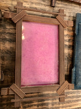 Load image into Gallery viewer, Lot of 7 Antique Victorian Era Picture Wood Wall Frames inc Photo of House 1800s