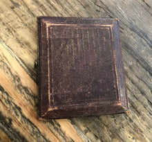 Load image into Gallery viewer, 1/6 Daguerreotype Photo Little Boy with Feather Hat Open Book Or Toy 1800s 1850s