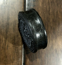 Load image into Gallery viewer, Miniature Tintype Photo of a Man Oval Union Case Dated 1865 Civil War Tax Stamp