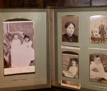 Load image into Gallery viewer, antique album Minnesota cabinet cards and CDV photos antique 1800s