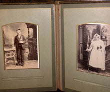 Load image into Gallery viewer, antique album Minnesota cabinet cards and CDV photos antique 1800s