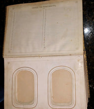 Load image into Gallery viewer, Antique 1860s album with a few names soldier and child actress
