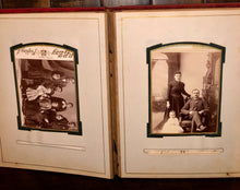 Load image into Gallery viewer, Antique Ohio album funeral mourning cabinet photos and CDVs