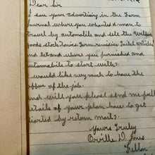 Load image into Gallery viewer, 48A Big & Heavy Our Friends Antique Velvet Photo Album Long Hair Letter Sideshow