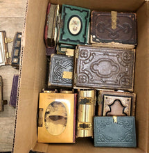 Load image into Gallery viewer, Gigantic Lot of Antique 1860s 1870s Photo Album Hundreds of CDV & Tintype Photos