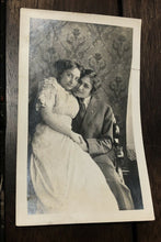 Load image into Gallery viewer, Affectionate Women Holding Hands, One Dressed as Man, 1920s Snapshot Photo