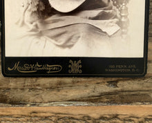 Load image into Gallery viewer, Lady Mandolin Player, Possible Composer - Washington DC Photographer 1880s Photo