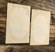 Load image into Gallery viewer, 1860s CDV Photos ORANGE Massachusetts Outdoor Town View + Church from Cemetery