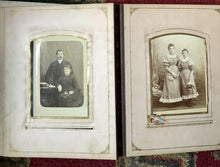 Load image into Gallery viewer, Antique Album Mix 74 CDV Tintype Cabinet Card Other Photos Military / Soldiers
