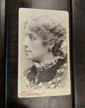 Load image into Gallery viewer, HTF 1870s CDV Anna Dickinson as Anne Boleyn! Famous Abolitionist & Suffragist