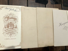 Load image into Gallery viewer, Lot Cabinet Card CDV Tintype Photos Varian Family New York NY Bogardus Fredricks