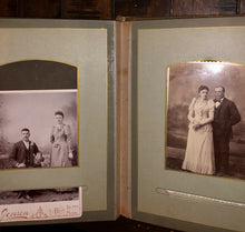 Load image into Gallery viewer, antique album Minnesota cabinet cards and CDV photos antique 1800s
