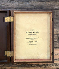 Load image into Gallery viewer, 1/4TH PLATE UNION CASE - WASHINGTON MONUMENT, RICHMOND, VA BERG 1-17S CIVIL WAR