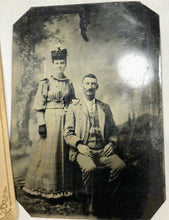 Load image into Gallery viewer, Lot of 3 Antique Campbell Court House Virginia Tintype Photos