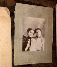 Load image into Gallery viewer, Contents of Antique Photo Album Michigan Wisconsin CDV Cabinet Card Tintype 1800