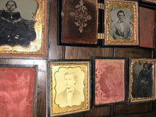 Load image into Gallery viewer, lot of photos virginia family ambrotypes tintypes 1860s 1850s harding wells