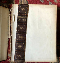 Load image into Gallery viewer, Large Chester County Pennsylvania Photo Album ID's Tax Stamps Quality Leather