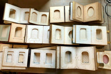 Load image into Gallery viewer, Lot of 13 Antique Victorian Photo Storage Albums for CDV & Tintypes Empty 1860s