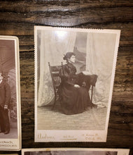 Load image into Gallery viewer, Contents of Antique Photo Album Michigan Wisconsin CDV Cabinet Card Tintype 1800