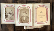 Load image into Gallery viewer, Photo Album 1860s 1870s CDV Photos African American Girl, Maryland Photographer