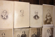 Load image into Gallery viewer, Lot Of 44 Civil War Era / 1860s CDV Photos