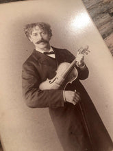 Load image into Gallery viewer, Rare Photo Musician Violinist PABLO DE SARASATE VIOLINIST / 1800s Violin Player