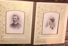 Load image into Gallery viewer, Photo Album Loaded Full w 48 Cabinet Cards & CDVs Tintype 1800s