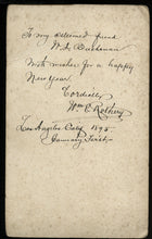 Load image into Gallery viewer, Rare Autographed Photo Wm. Rothery Columbian Exposition Commissioner to Liberia