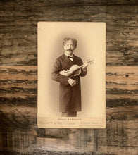 Load image into Gallery viewer, Rare Photo Musician Violinist PABLO DE SARASATE VIOLINIST / 1800s Violin Player