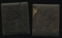 Load image into Gallery viewer, 1/6 Tintype Unusual Looking Character Smoking Cigar Top Hat Man 1860s Photo