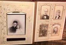 Load image into Gallery viewer, Photo Album Loaded Full w 48 Cabinet Cards & CDVs Tintype 1800s