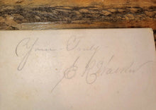 Load image into Gallery viewer, ID'd Signed Civil War Soldier 48th New York Cavalry? 1860s CDV Photo