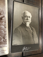 Load image into Gallery viewer, (2) Antique Photos of Men Including La Grange Texas Buffalo Bill Cody?
