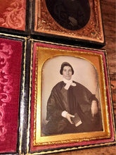 Load image into Gallery viewer, antique photo lot daguerreotype & tintypes of women