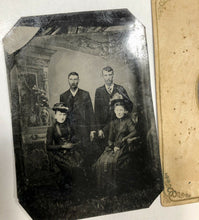 Load image into Gallery viewer, Lot of 3 Antique Campbell Court House Virginia Tintype Photos