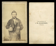 Load image into Gallery viewer, 1860s cdv & tintype photos by civil war era virginia photographer jh blakemore